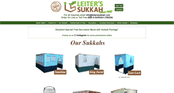 Desktop Screenshot of leiterssukkah.com